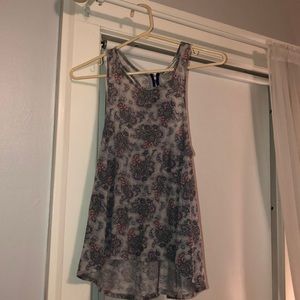 multi colored tank top from American eagle